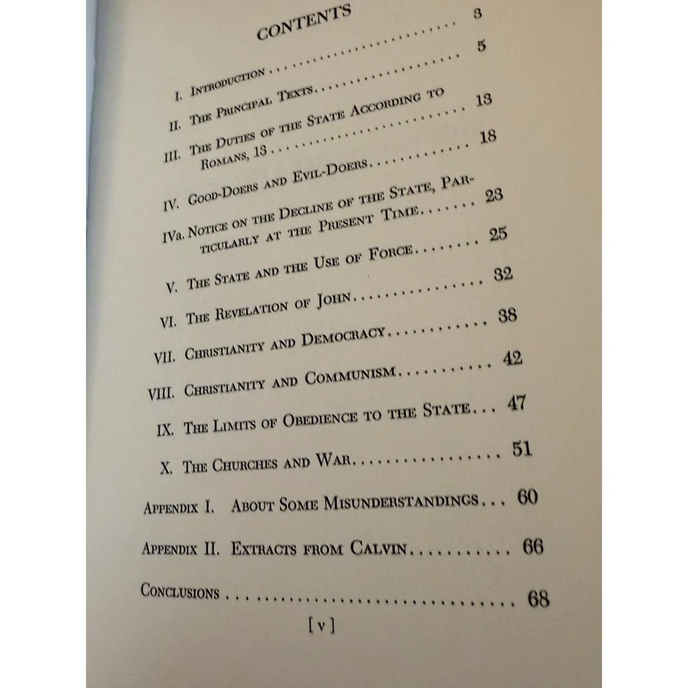 A Good and‎ a Bad Government Jean Hering 1954 New Testament Philosophy Book